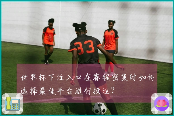 世界杯下注入口在赛程密集时如何选择最佳平台进行投注？